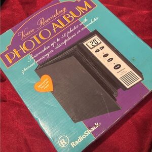 Voice Recording Photo Album - Black